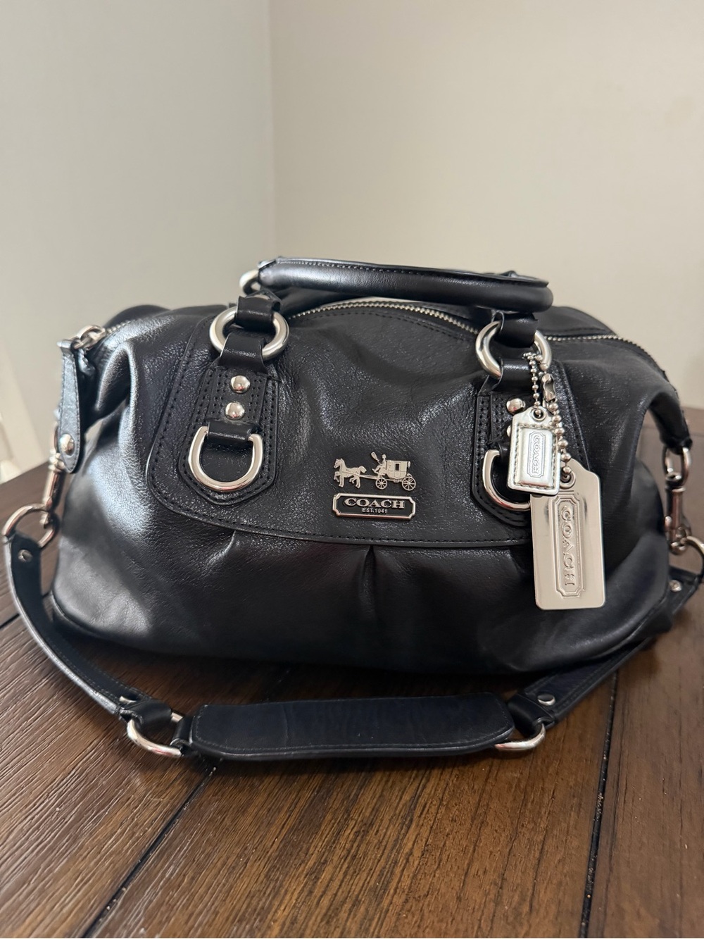 Coach Ashley Madison satchel #12937